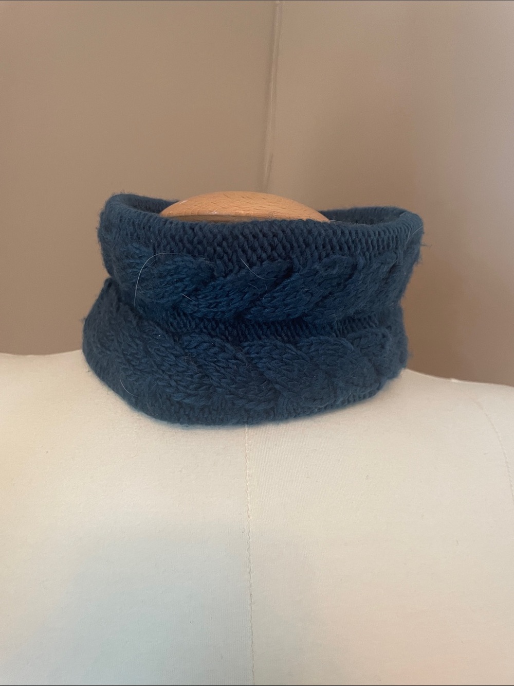 Northface Cozy Cable-Knit headband Warmer - Teal